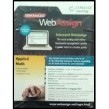 Applied Math Enhanced Webassign Access