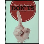 Little Book of Donts A Guide to Grammar and Punctuation