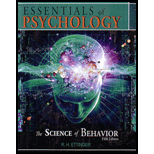 Essentials of Psychology Science Of