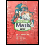 Harcourt School Publishers Math Florida Unit Book Collection Grade 2 2004