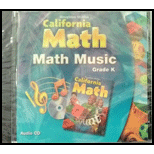 HM Mathmatics California Math Music Level K -  Harcourt, CD