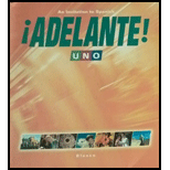 Adelante Uno Text Only