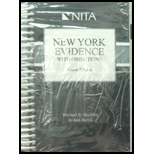 New York Evidence With Objections   With CD