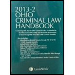 2013 2 Ohio Criminal Law Handbook