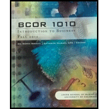 Introduction to Business  Bcor1010 (Custom)