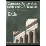 Corporate, Partnership, Estate and Gift Taxation 2014 Edition   With CD