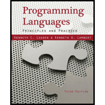 Programming Languages : Prin. and Prac. - Louden