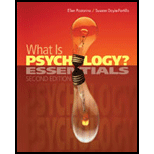 What Is Psychology? Essentials - Pastorino
