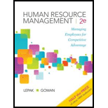 Human Resource Management 2nd edition (9780983332435) - Textbooks.com