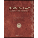 BUSINESS LAW:ALTERNATE ED.-ACCESS -  Miller, Access Code