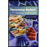 Pharmacology Handbook for Surg. Tech. - Feix