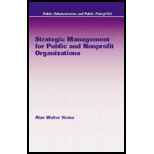 Strategic Management for Public and Nonprofit Organizations