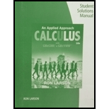 Calculus: An Applied Approach - Student Solutions Manual 10th edition