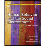 Human Behavior and Social Environment - Dale