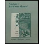 Elementary and Intermediate Algebra: Graphs and Models - Student Solutions Manual - Marvin L. Bittinger, David J. Ellenbogen and Barbara L. Johnson