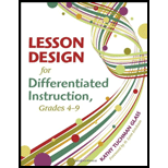 Lesson Design for Differentiated Instruction, Grades 4-9 - Glass