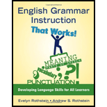 English Grammar Instruction That Works!: Developing Language Skills for - Rothstein