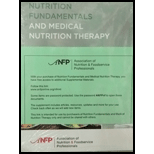 Nutrition Fundamentals and Medical Nutrition Therapy 15 ...