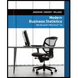 Modern Business Statistics with Microsoft Excel 5th edition