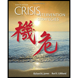Crisis Intervention Strategies - Richard K. James