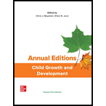 Child Growth and Development 16 and 17 23RD 20 Edition, by Ellen Junn and Chris Boyatzis - ISBN 9781259910906