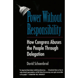 Power Without Responsibility - David Schoenbrod