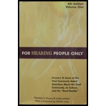 For Hearing People Only V1 and V2 by Matthew S. Moore and Linda Levitan - ISBN 9780970587602