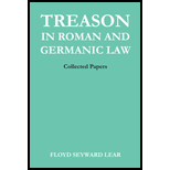 Treason in Roman and Germanic Law - Lear