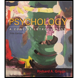 Psychology: Concise Introduction 5th Edition (9781464192166 ...