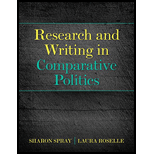 Research and Writing in Comparative Politics - Laura Roselle