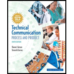 Technical Communication Process and Product MLA Update 9TH 18 Edition, by Sharon Gerson - ISBN 9780134678863