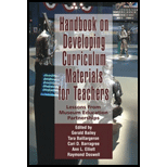 Handbook on Developing Curriculum Materials for Teachers