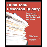 Think Tank Research Quality: Lessons for Policy Makers, the Media, and the Public - Kevin G. Welner