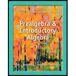 Prealgebra and Introductory Algebra - Margaret L. Lial