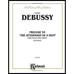 Prelude to "Afternoon of a Faun": For Flute Solo - Claude Debussy