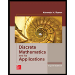 Discrete Math and Its Applications 8th edition (9781259676512 ...