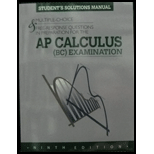 AP Calculus (BC) Examination - Student's Solutions Manual 9th edition