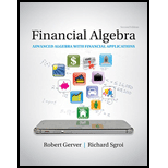 Financial Algebra Advanced Algebra With Financial Applications 2nd Edition 9781337515511 Textbooks 