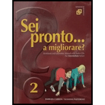 Sei ProntoA Migliorate Intermediate Italine Level 2 Lab Manual and Workbook   With 2 CDs 12 Edition, by Barbara Carbon - ISBN 9780984632725