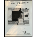 Louisiana Civil Procedure Cases and Materials   With Supplement 2ND 15 Edition, by Blaine G Lecesne - ISBN 9780578153971