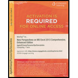 MindTap Computing, 1 term (6 months) Printed Access Card for Ageloff/Carey/Parsons/Oja/DesJardins' New Perspectives on Microsoft Excel 2013, Comprehensive Enhanced Edition