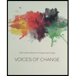 cover of Voices of Change (Custom) (6th edition)