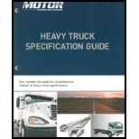 Heavy Truck Specification Guide 17 Edition, by Motor Info Sys - ISBN 9781582514086