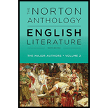 Norton Anthology English Literature Major Volume 2 10TH 19 Edition, by Stephen Greenblatt - ISBN 9780393603095