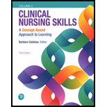 Clinical Nursing Skills A Concept Based Approach Volume 3 3RD 19 Edition, by Barbara Callahan - ISBN 9780134616834