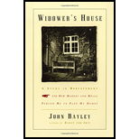 Widower's House: A Study in Bereavement, or How Margot and Mella Forced Me to Flee My Home - John Bayley