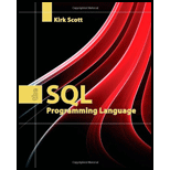 SQL Programming Language - Kirk Scott