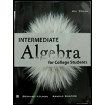 Intermediate Algebra for College Students 6th Edition