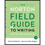 Norton Field Guide to Writing With Readings 5TH 19 Edition, by Richard Bullock Maureen Daly Goggin and Francine Weinberg - ISBN 9780393655780