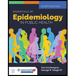 Essentials of Epidemiology in Public Health   With Access 4TH 20 Edition, by Ann Aschengrau and George R Seage - ISBN 9781284128352